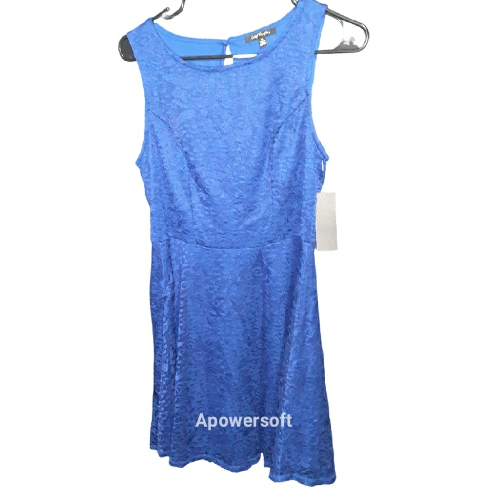 Medium blue dress